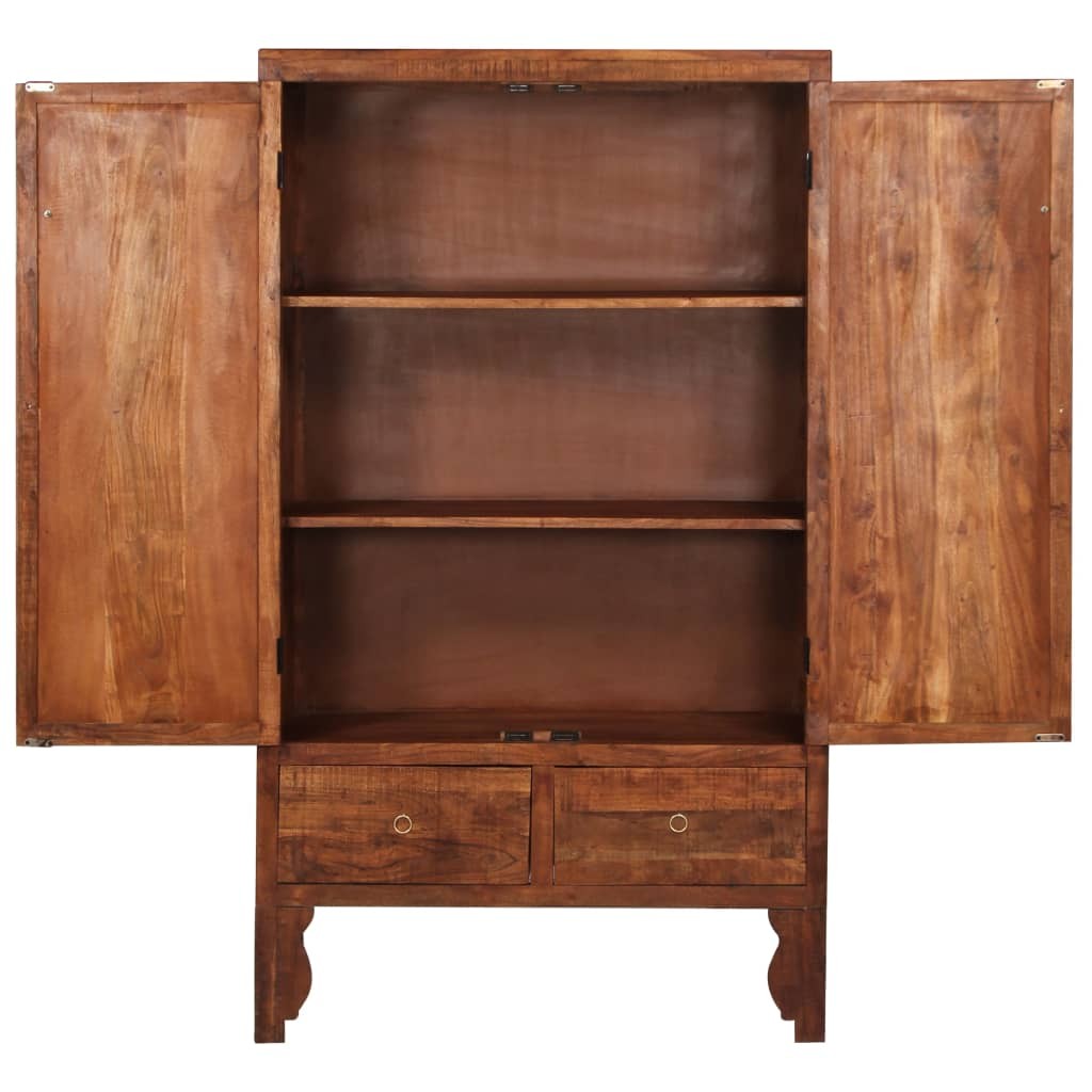 Wardrobe 100x50x175 cm Solid Acacia Wood